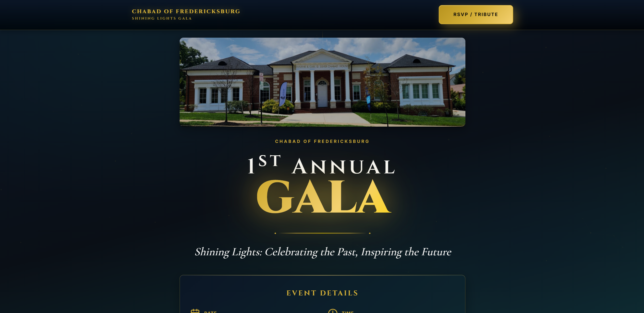 Shining Lights Gala Fredericksburg
